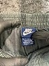 Nike 100% Polyester Gray Black Track Pants Size 6 - photo 3