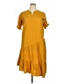 Unbranded Yellow Casual Dress Size XL (estimated) - photo 1
