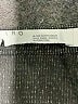 IRO Black Silver 3/4 Sleeve Blouse Size 36 - photo 3