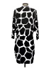 Analili Graphic Gray Cocktail Dress Size S - photo 2