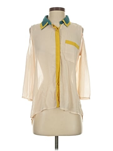 Mustard Seed 3/4 Sleeve Blouse (view 1)