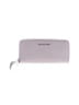 MICHAEL Michael Kors Gray Purple Leather Clutch One size - photo 1