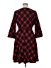 Torrid Plaid Red Casual Dress Size 1X Plus (1) - photo 2
