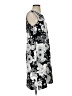 Talbots 100% Cotton Graphic Gray Cocktail Dress Size S - photo 4