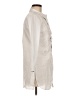 Ellen Tracy Ivory Long Sleeve Button-Down Shirt Size M - photo 4