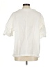 Unbranded Ivory Short Sleeve Blouse Size M - photo 2