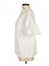 Unbranded Ivory Short Sleeve Blouse Size M - photo 5