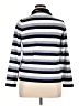 retrology Stripes Silver Turtleneck Sweater Size XL - photo 2