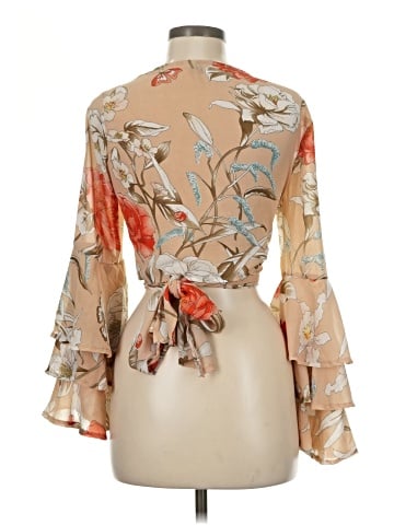 Honey Bun 3/4 Sleeve Blouse (view 2)