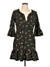 ASOS Polka Dots Black Casual Dress Size 10 - photo 1