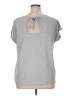 Ava & Viv Silver Short Sleeve T-Shirt Size 1X - photo 2
