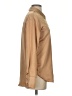 Mystree Solid Tan Long Sleeve Blouse Size S - photo 4