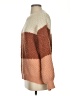 Bibi Color Block Brown Pullover Sweater Size S - photo 5