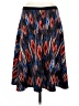 Bobeau Print Blue Casual Skirt Size M - photo 2