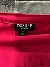 Torrid 100% Polyester Burgundy 3/4 Sleeve Blouse Size 3X Plus (3) - photo 4