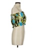 Body Central Green Sleeveless Blouse Size M - photo 4