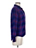 Rails 100% Rayon Plaid Purple Long Sleeve Button-Down Shirt Size M - photo 4