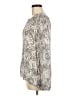 Parker 100% Silk Ivory Long Sleeve Silk Top Size M - photo 5