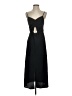 Topshop 100% Polyester Black Cocktail Dress Size 4 - photo 1