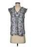 Hale Bob Blue Sleeveless Blouse Size S - photo 1