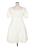 Shein Curve Ivory Yellow Cocktail Dress Size 2 - photo 2