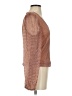 Heartloom 100% Polyester Brown Long Sleeve Top Size S - photo 4