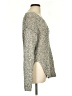 Alya Animal Print Gray Pullover Sweater Size L - photo 4