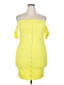 Forever 21 Plus Yellow Cocktail Dress Size 2X - photo 1