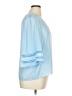 Shein 100% Polyester Blue 3/4 Sleeve Blouse Size XL - photo 4