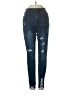 Bamboo Hearts Blue Jeans Size 3 - 4 - photo 1