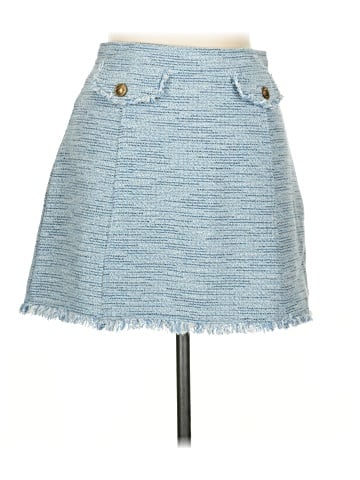 Zara TRF Denim Skirt (view 1)
