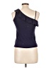 Love, Fire Blue Sleeveless Blouse Size L - photo 2