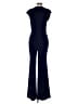 Halston Heritage Solid Blue Jumpsuit Size 4 - photo 2