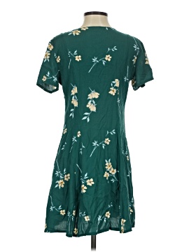 green emerald velvet dress Linen Loose Dress in Moss Green – Linen Swan main image 1