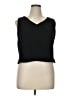 Danny & Nicole 100% Polyester Black Sleeveless Top Size 14 - photo 1