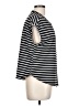 Shein Stripes Black Short Sleeve Top Size 12 - photo 4