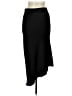 Kourt Solid Black Casual Skirt Size M - photo 2