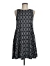 Top It Off Graphic Black Casual Dress Size M - photo 1