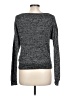 Guess Metallic Gray Black Pullover Sweater Size L - photo 2
