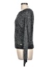 Guess Metallic Gray Black Pullover Sweater Size L - photo 5