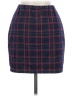 Popular Basics Plaid Blue Casual Skirt Size M - photo 2