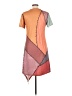 Unbranded Graphic Orange Purple Casual Dress Size L - photo 2