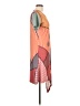 Unbranded Graphic Orange Purple Casual Dress Size L - photo 4