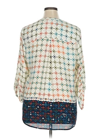 Signature Studio 3/4 Sleeve Blouse (view 2)