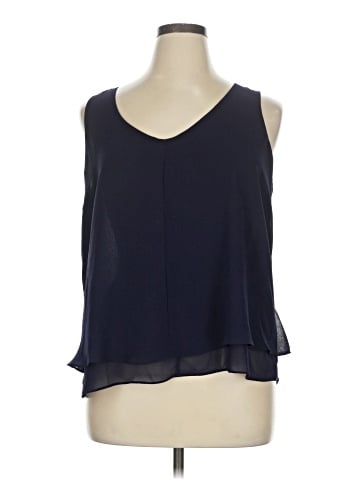NY Collection Sleeveless Blouse (view 1)
