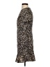 Shein 100% Polyester Animal Print Brown Casual Dress Size S - photo 5
