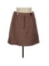 Topshop Tweed Brown Orange Casual Skirt Size 8 - photo 1