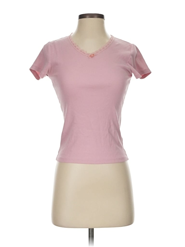 Pre-owned Cotton On Short Sleeve T-shirt In Pink