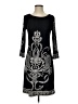 Forever Paisley Black Cocktail Dress Size S - photo 1