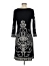 Forever Paisley Black Cocktail Dress Size S - photo 2